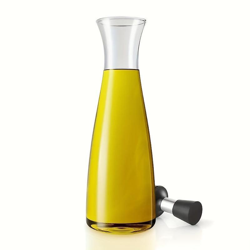 17oz Dark Glass Bottle Soy Sauce Dispenser Vinegar Container