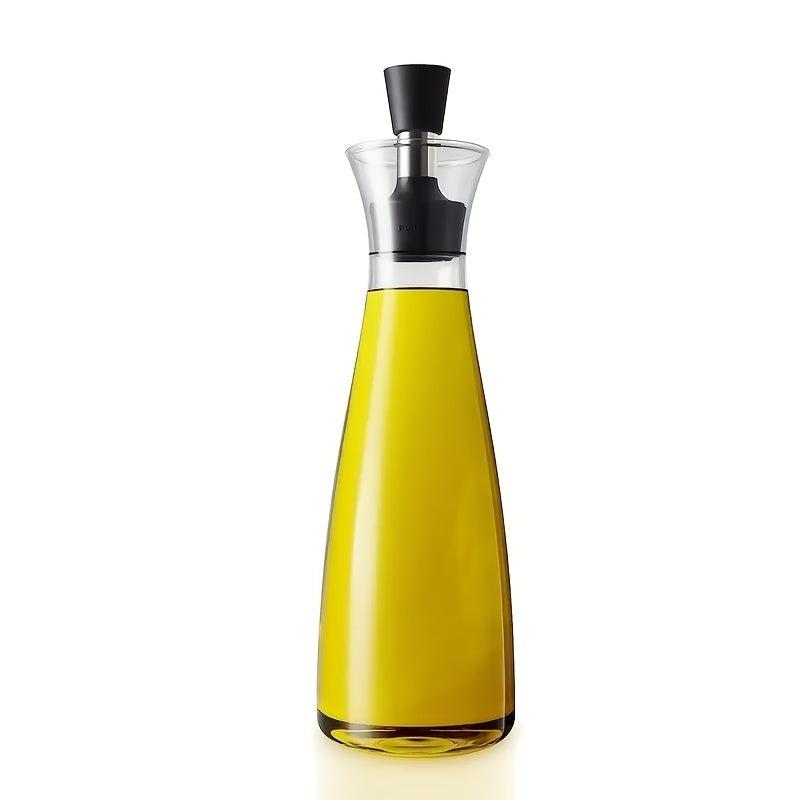 17oz Dark Glass Bottle Soy Sauce Dispenser Vinegar Container