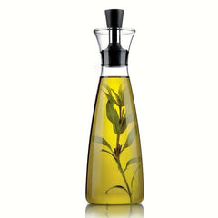 17oz Dark Glass Bottle Soy Sauce Dispenser Vinegar Container
