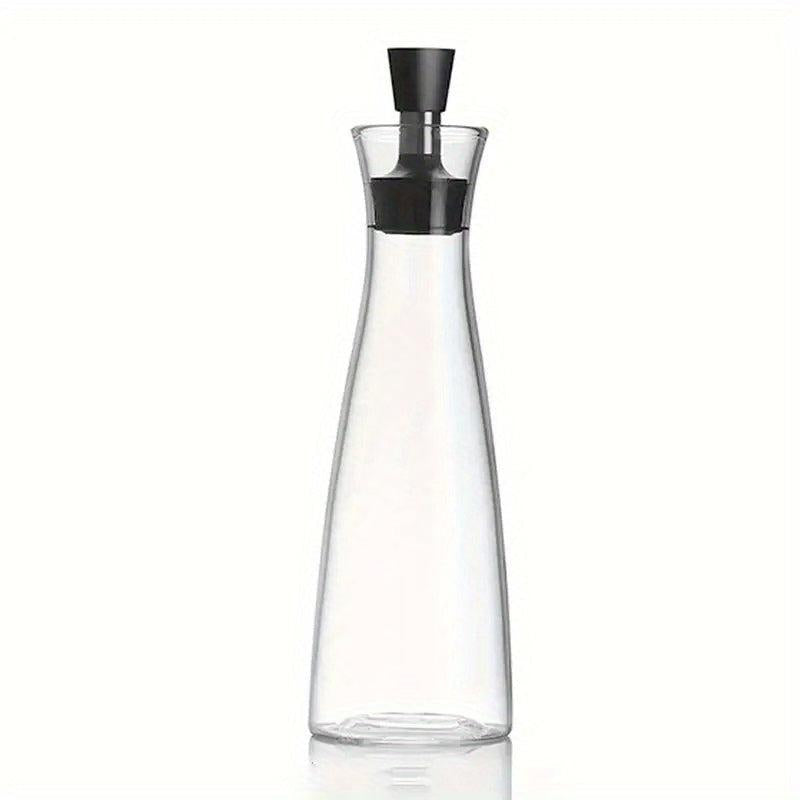 17oz Dark Glass Bottle Soy Sauce Dispenser Vinegar Container