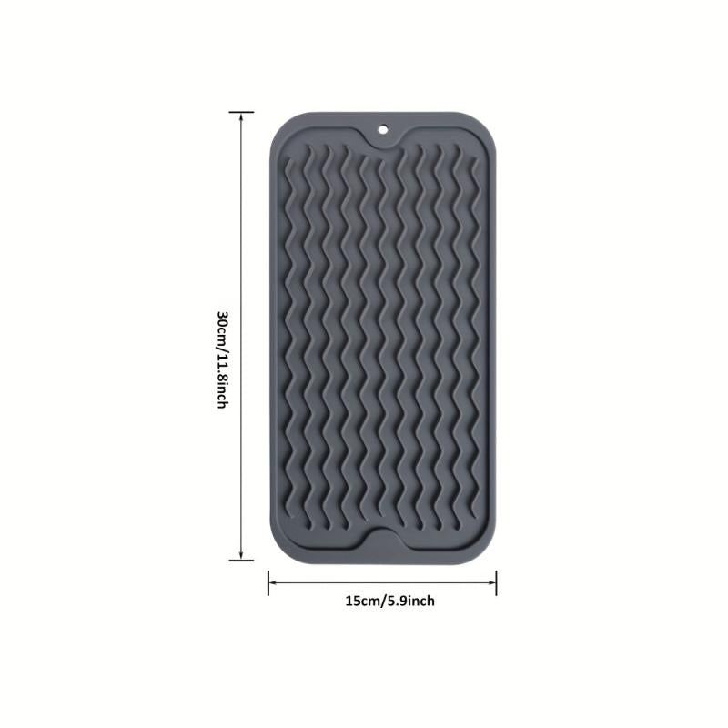 Eco Friendly Silicone Dish Drying Mat - Heat Resistant Kitchen Tool