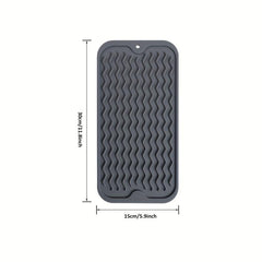 Eco Friendly Silicone Dish Drying Mat - Heat Resistant Kitchen Tool
