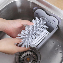 Glass Bottle Cleaning Suction Cup Brush