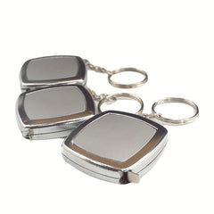 Compact Mini Tape Measure 2 Meters Small Keychain Steel Pocket Tool