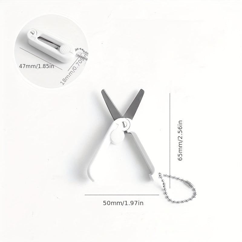 Mini Telescopic Folding Scissors - Choose from Five Colors