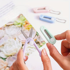 Mini Telescopic Folding Scissors - Choose from Five Colors