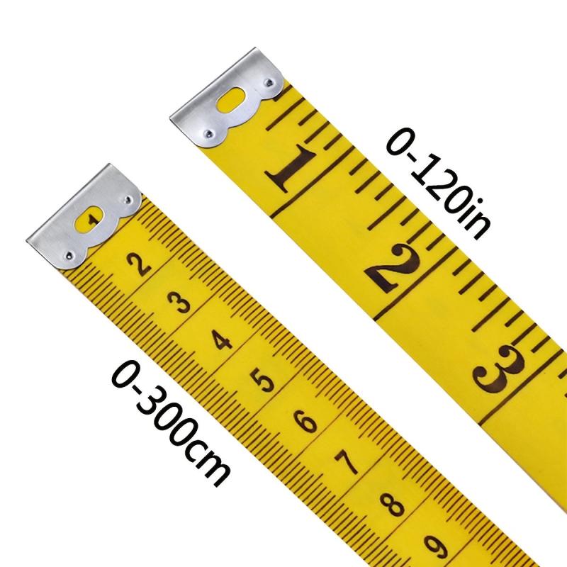 Soft Ruler Measuring Tape Weight Loss Fabric Sewing Tailor Double Scale Ruler