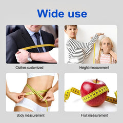 Soft Ruler Measuring Tape Weight Loss Fabric Sewing Tailor Double Scale Ruler