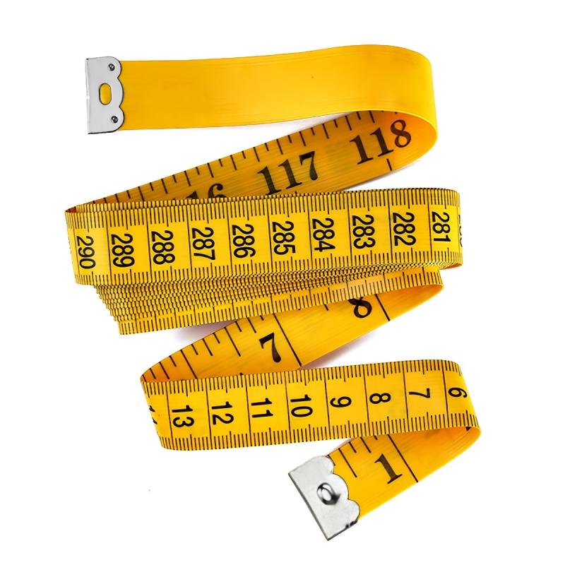 Soft Ruler Measuring Tape Weight Loss Fabric Sewing Tailor Double Scale Ruler