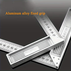 1pc Stainless Steel Square Angle Ruler Crutch 90 Degrees Carpenter Tools
