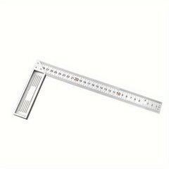 1pc Stainless Steel Square Angle Ruler Crutch 90 Degrees Carpenter Tools