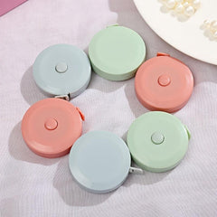 2pcs Mini Soft Ruler Tape Measure 1.5 Meter Plastic Leather Measuring Clothes