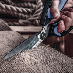 Heavy Duty Scissors Industrial Multipurpose Shears Sharp Titanium Coated
