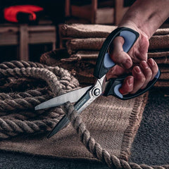 Heavy Duty Scissors Industrial Multipurpose Shears Sharp Titanium Coated