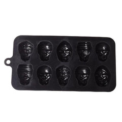 Skull Ice Cube Mold Silicone Tray Chocolate Halloween Mold