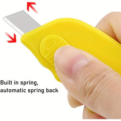 Portable Mini Keychain Box Cutter Retractable Blade Pocket Utility