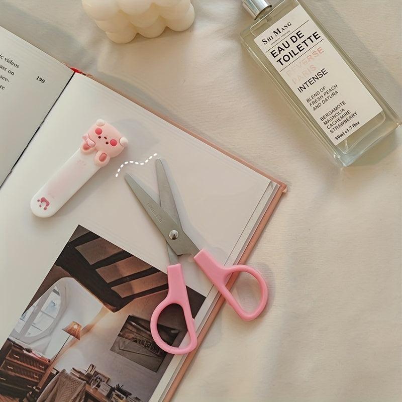 Mini Scissors for Safe & Precise Paper Cutting