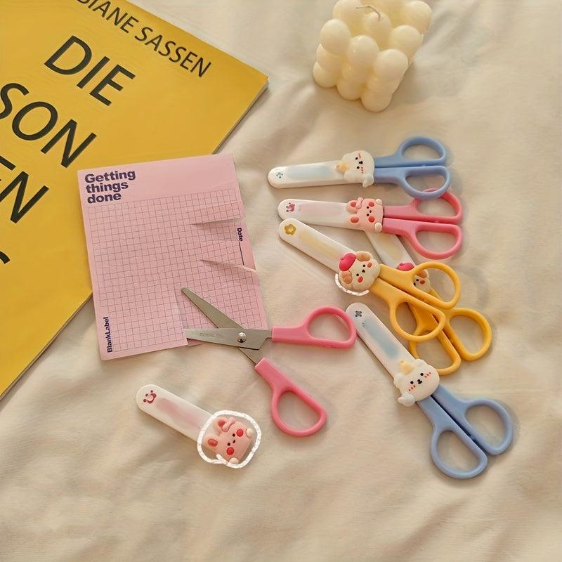 Mini Scissors for Safe & Precise Paper Cutting