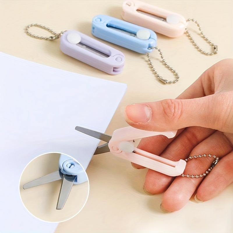 Mini Portable Safety Scissors for Crafting Sewing & Scrapbooking