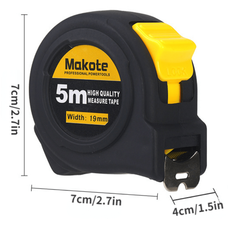 5m 3m 7.5m 10m Steel Tape Measure Wear-resistant Thickened