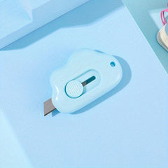 Mini Utility Knife for Crafting Cutting Paper Wraps Slides