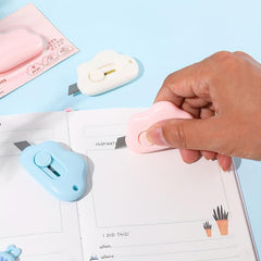 Mini Utility Knife for Crafting Cutting Paper Wraps Slides