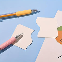5pcs Art Utility Pen Cut Stickers Scrapbooking DIY Craft Supplies