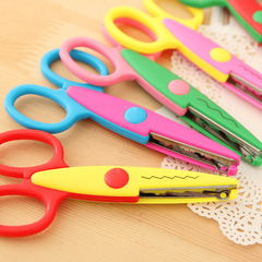 1pc Lace DIY Scissors Scrapbook Paper Photo Tools Diary Decoration Safety Scisso