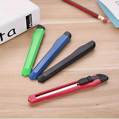 Retractable Box Cutter w/ Automatic Locking Box Opener Set