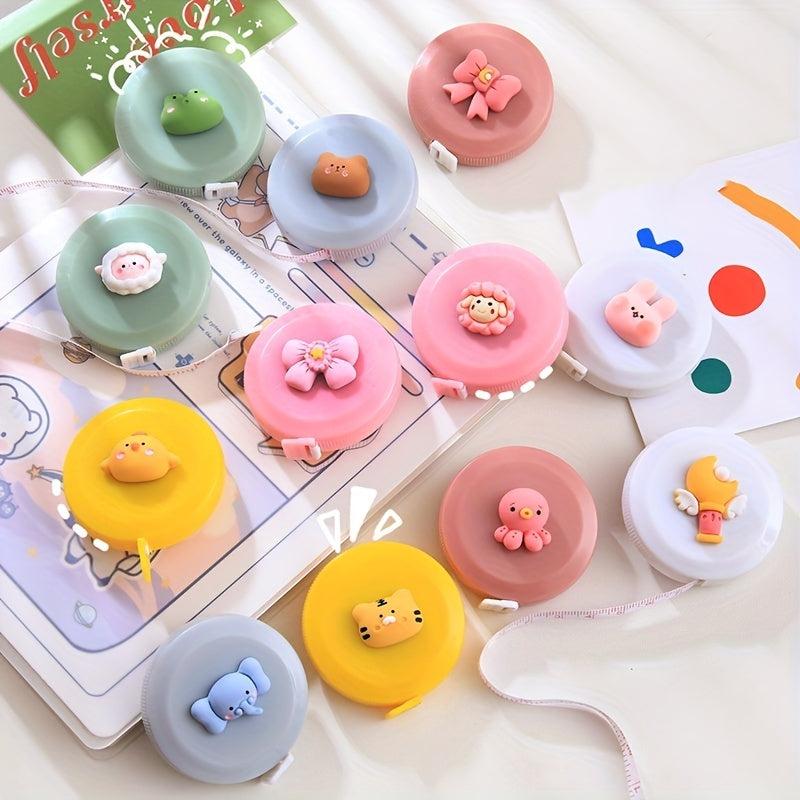 60in Cartoon Tape Measure Portable Soft Mini Measuring Three Dimensional Ruler