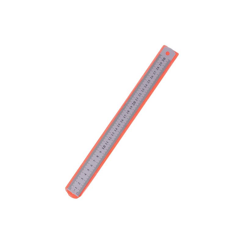Stainless Steel Ruler 14 19 30 0cm Imperial & Metric Mechanical Ruler