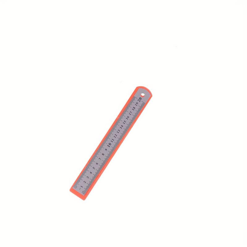 Stainless Steel Ruler 14 19 30 0cm Imperial & Metric Mechanical Ruler