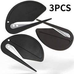 3pcs Mini Letter Opener Envelope Cutter for Office