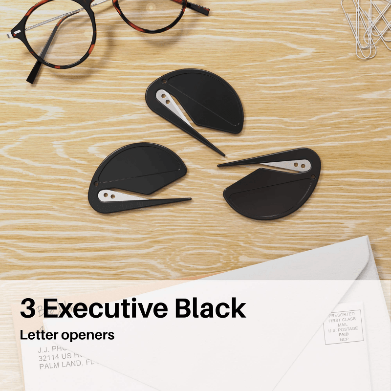 3pcs Mini Letter Opener Envelope Cutter for Office