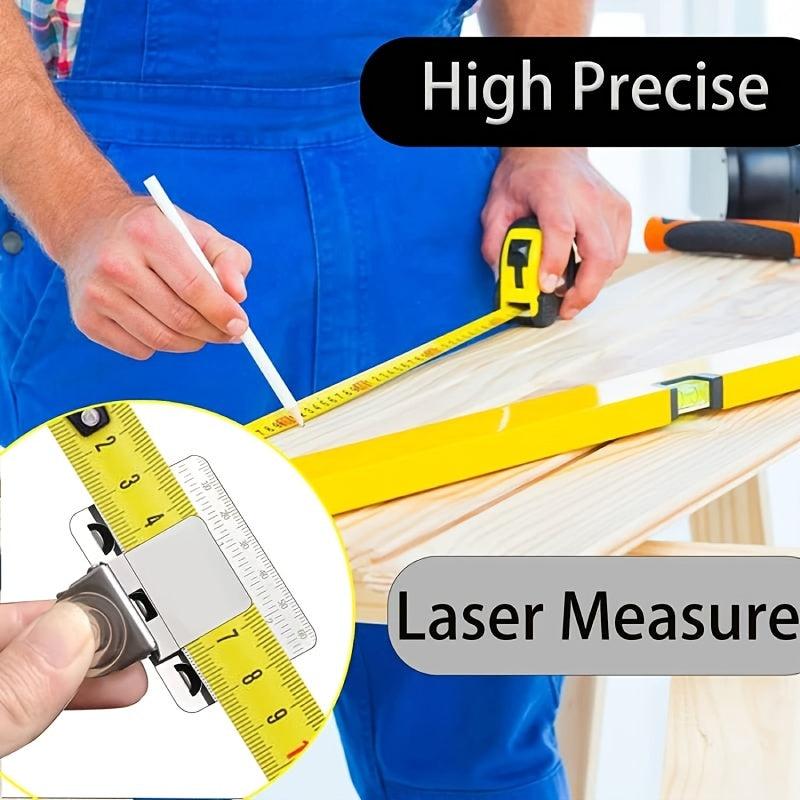Double Scale Measuring Tape Clip Corner Measuring Tool