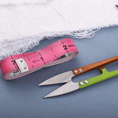 Tape Measure And Scissors Set Body Measuring Tape Sewing Tailor Tape