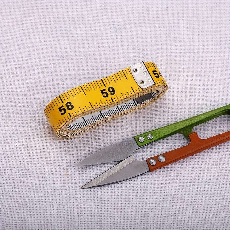 Tape Measure And Scissors Set Body Measuring Tape Sewing Tailor Tape