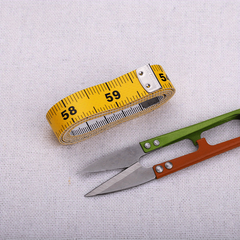Tape Measure And Scissors Set Body Measuring Tape Sewing Tailor Tape