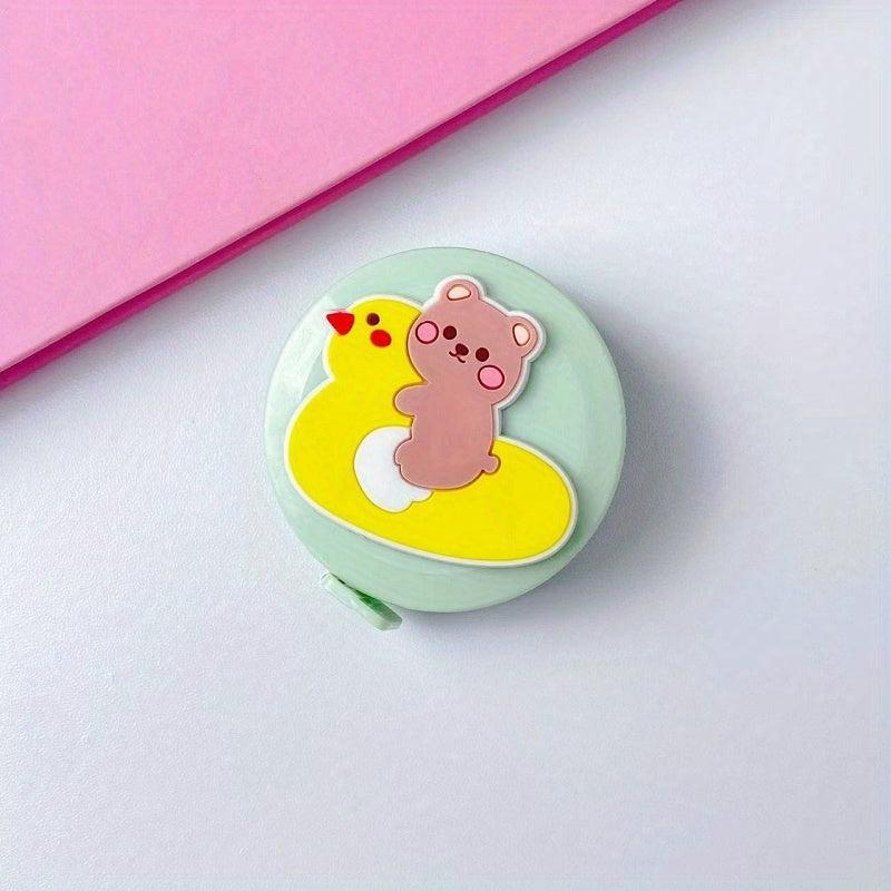 Mini Cartoon Tape Measure Portable Waist Circumference Three Meters