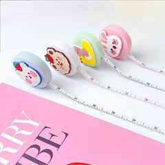 Mini Cartoon Tape Measure Portable Waist Circumference Three Meters