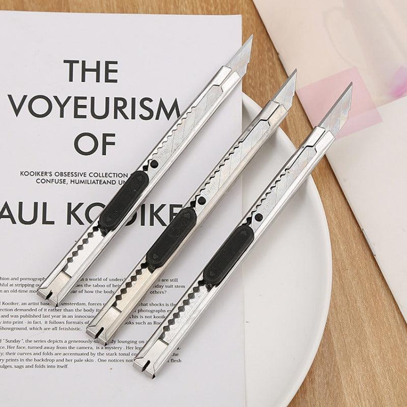 Stainless Steel Portable Metal Box Cutter - Office Supplies
