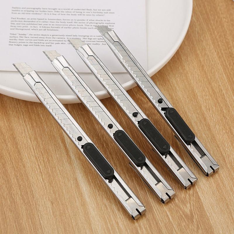 Stainless Steel Portable Metal Box Cutter - Office Supplies
