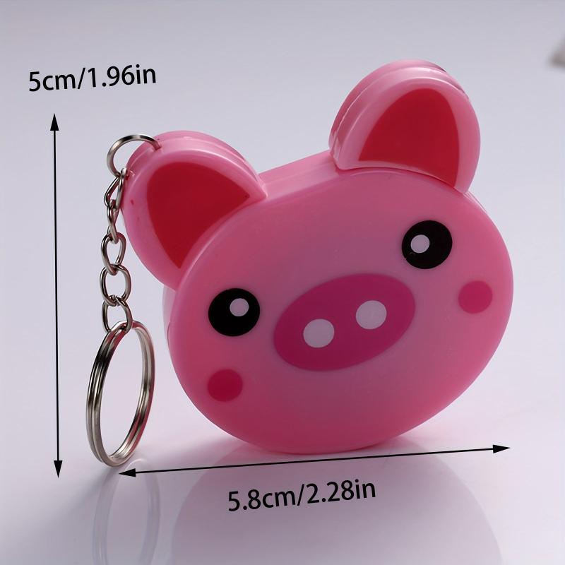 60inch Cartoon Soft Auto Retract Tape Measure