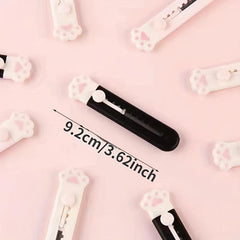 3pcs Cat Paw Cloud MINI Pocket Craft Wrapping Box Envelope Cutter