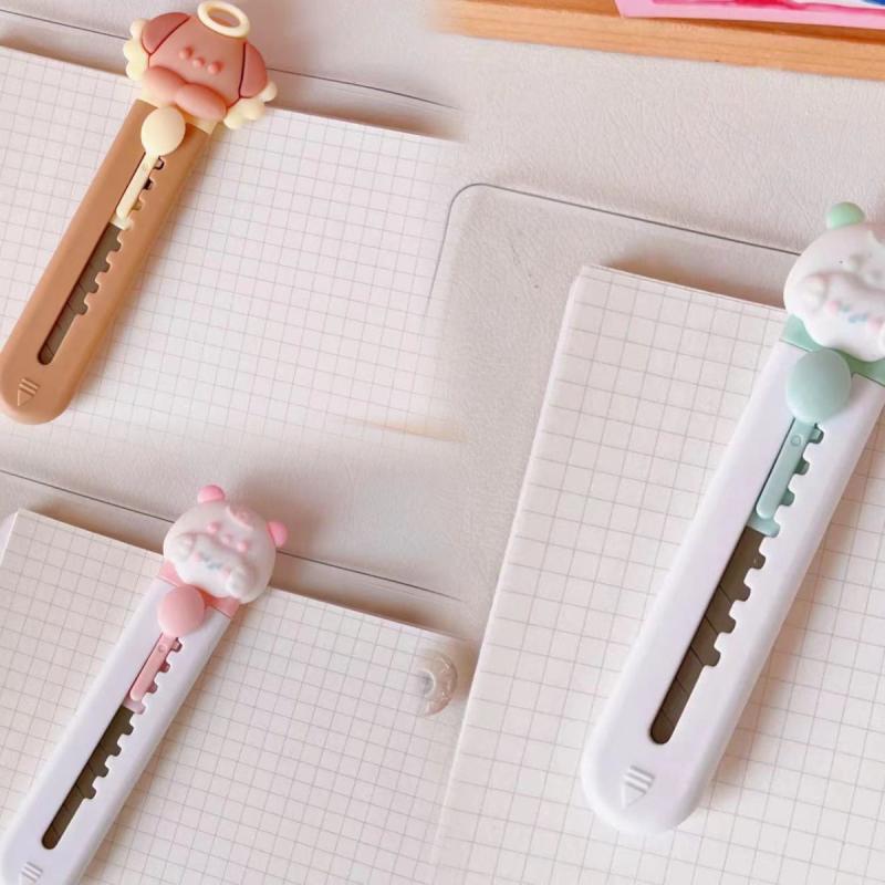 3pcs Cat Paw Cloud MINI Pocket Craft Wrapping Box Envelope Cutter