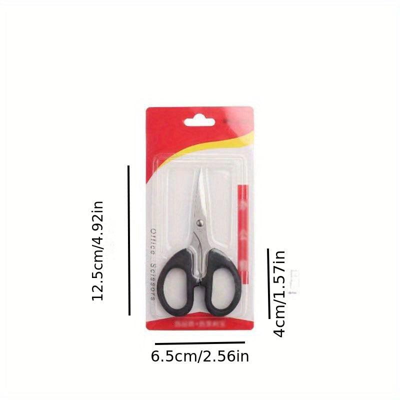 Plastic Handle Office Scissors Household Student Scissors Stationery Scissors