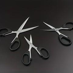 Plastic Handle Office Scissors Household Student Scissors Stationery Scissors