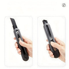 Heavy Duty Box Cutter Retractable Utility Razor for Warehouse Office