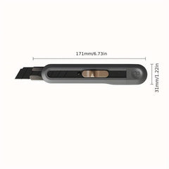 Heavy Duty Box Cutter Retractable Utility Razor for Warehouse Office