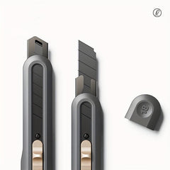 Heavy Duty Box Cutter Retractable Utility Razor for Warehouse Office